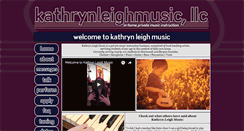 Desktop Screenshot of kathrynleighmusic.com